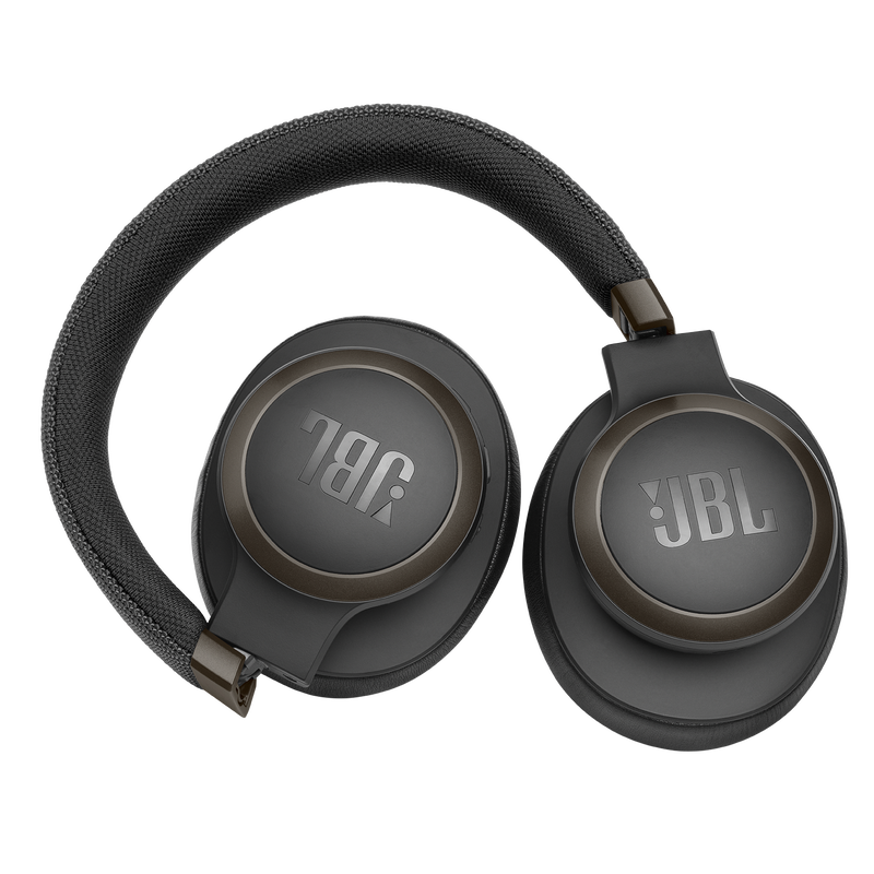 JBL Live 650BTNC - Black - Wireless Over-Ear Noise-Cancelling Headphones - Detailshot 5 image number null